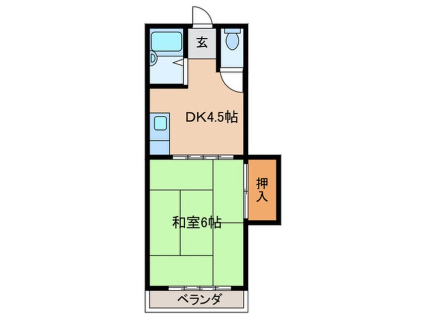間取図 グローバルエイト