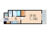 プリオ－ルＺＥＮ 1Kの間取り