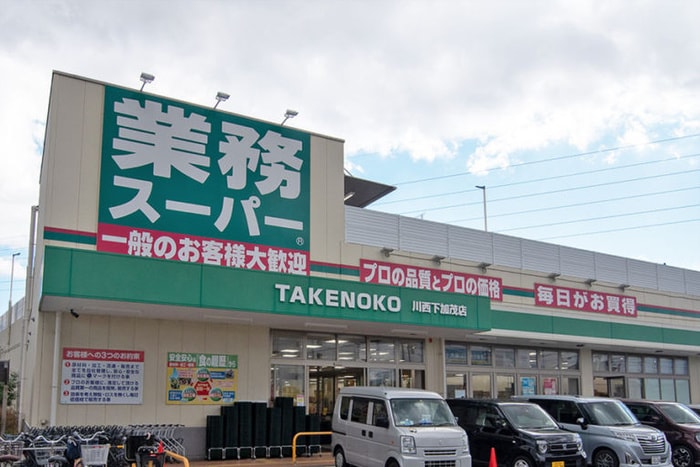 業務スーパー川西下加茂店(コンビニ)まで550m レイクハイツ