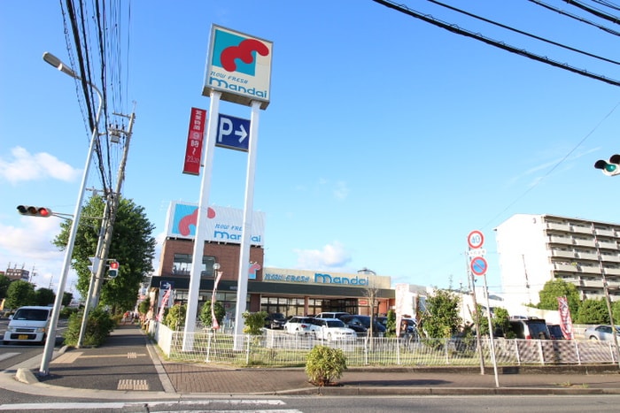 万代　川西加茂店(スーパー)まで850m レイクハイツ