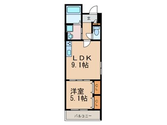 間取図 ラモーナ福町