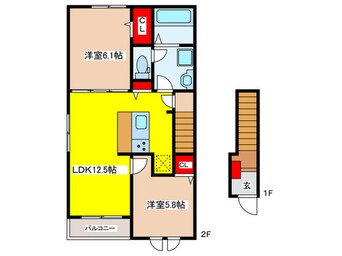 間取図 ランプタウン