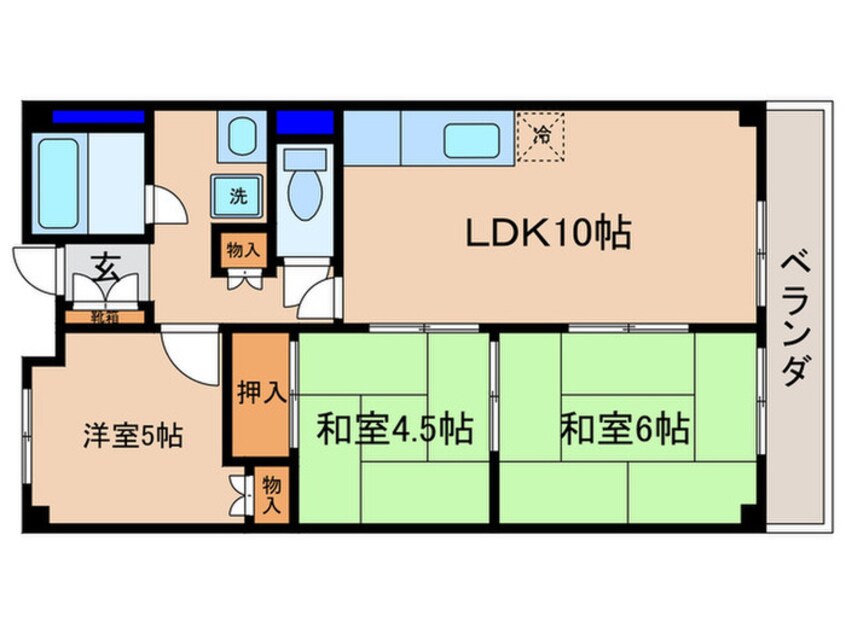 間取図 風異音素