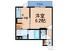 ＲＩＨＩＴＯ堺東 1Kの間取り