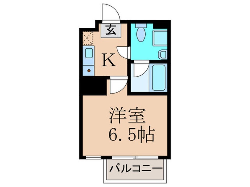 間取図 アスール江坂３ｒｄ