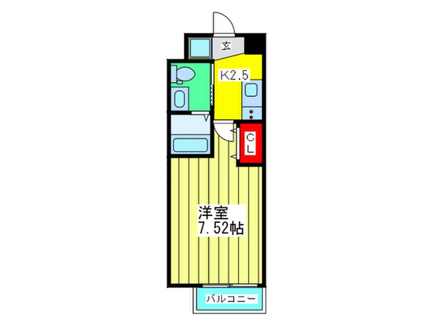 間取図 サムティ京橋Fluss