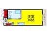 ピアスアパート 1Rの間取り