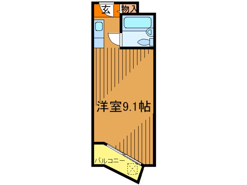 間取図 ラヴィ－タ箕面