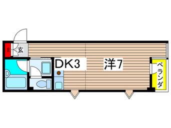 間取図 ラヴィ－タ箕面