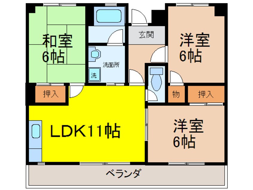 間取図 エクセル千里