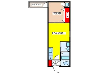 間取図 Muses花園本町