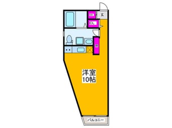 間取図 フェリーチェ百舌鳥
