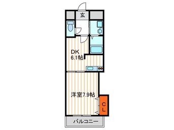 間取図 オ－ク・イマザトステ－ション