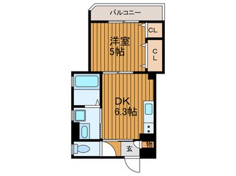 間取図 クリエオーレ清瀧