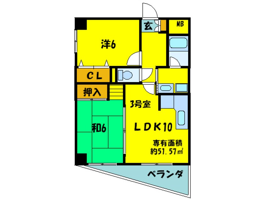間取図 ザウバーベルグ