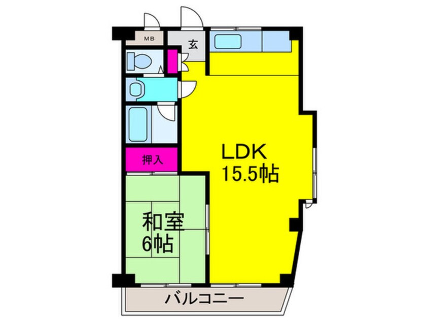 間取図 メゾン　エトワール