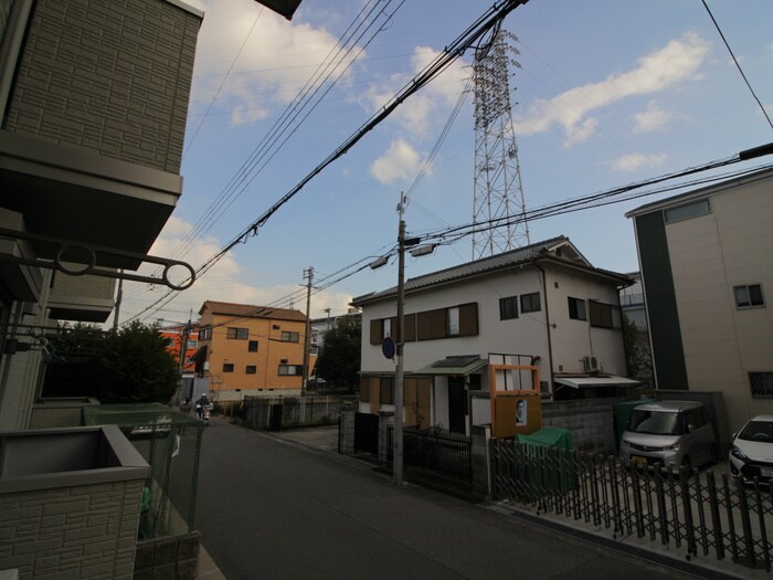室内からの展望 クレ－ルＢ棟