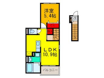 間取図 サウス　ラポール