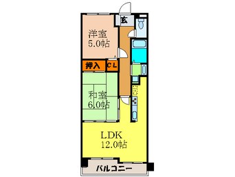 間取図 アミティ宝町