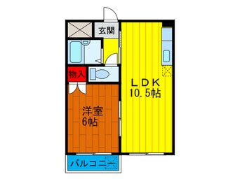 間取図 ハイツ静和