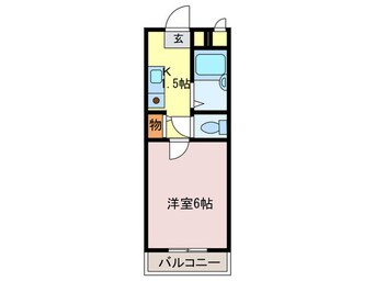 間取図 ルックハイツⅠ