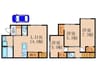 藤森レジデンス戸建 3LDKの間取り
