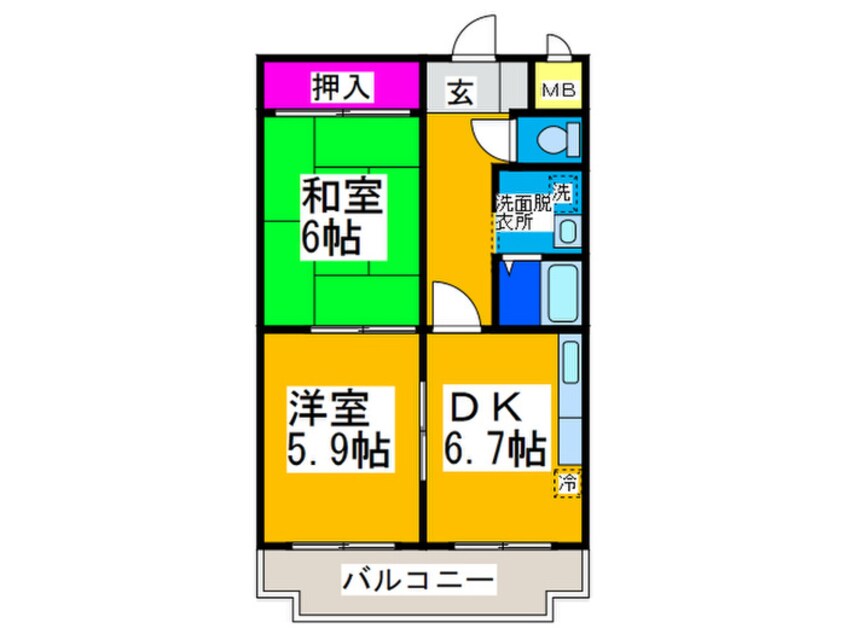 間取図 シンセリティ堺