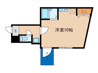 間取図 グリシナ野田