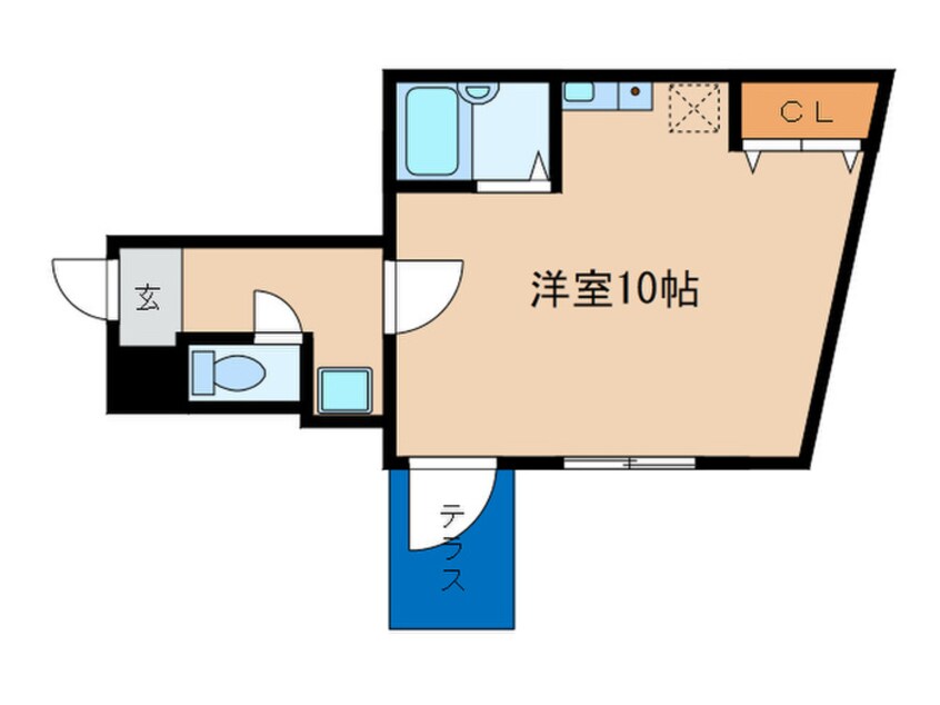 間取図 グリシナ野田