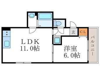 間取図 リブレ二条