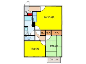 間取図 メゾン信貴