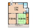 サンロイヤル柴島Ⅱの間取図