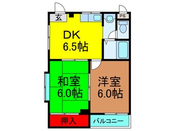 間取図 グレイス東香里