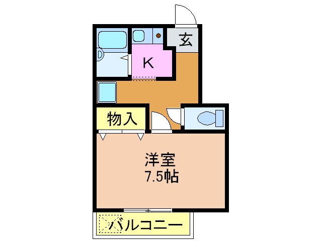 間取り図 ハ－ベストヒル