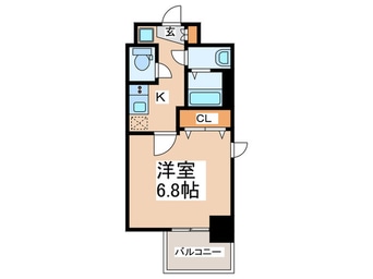 間取図 フォーリアライズ難波シエロ