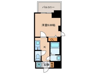 間取図 フォーリアライズ難波シエロ