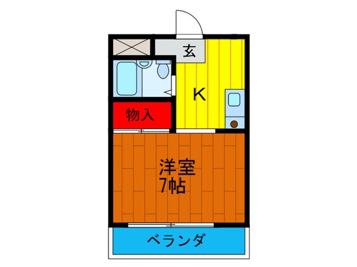 間取り図 ハイツ光水