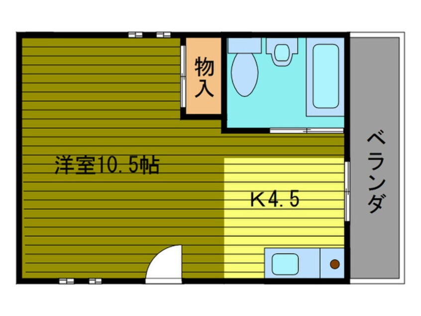 間取図 住道ハイツ