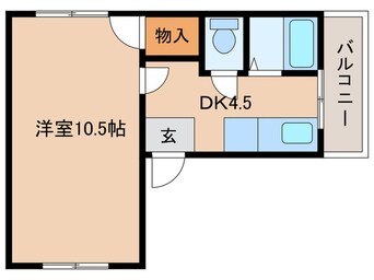 間取図 住道ハイツ