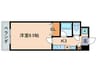 ルミエ－ル吉岡 1Kの間取り