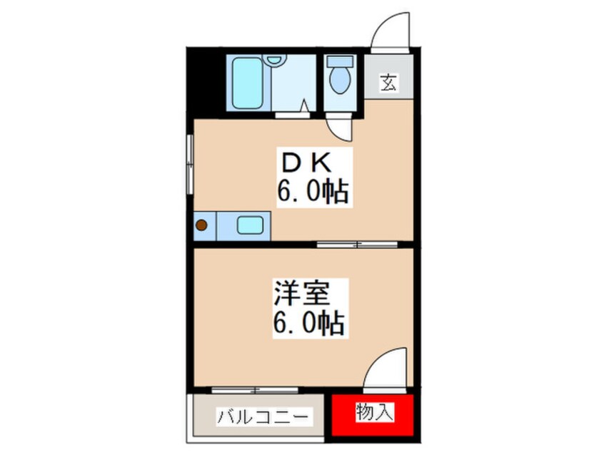 間取図 ラヴィ－ハイツ