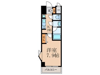 間取図 Mid Court Umekita