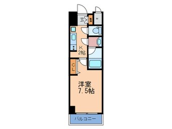 間取図 Mid Court Umekita