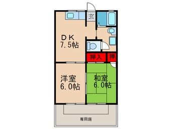 間取図 ヴィラウィステリア