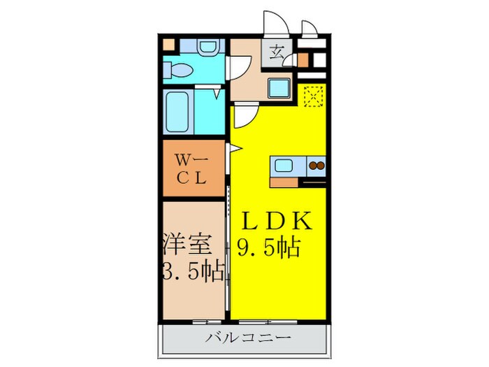 間取り図 憩ハイツ