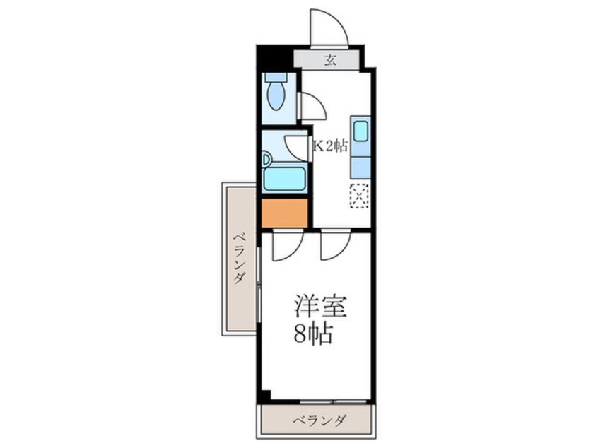 間取図 洛西メゾン