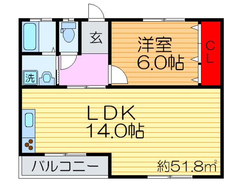 間取図 サンロイヤルマンション