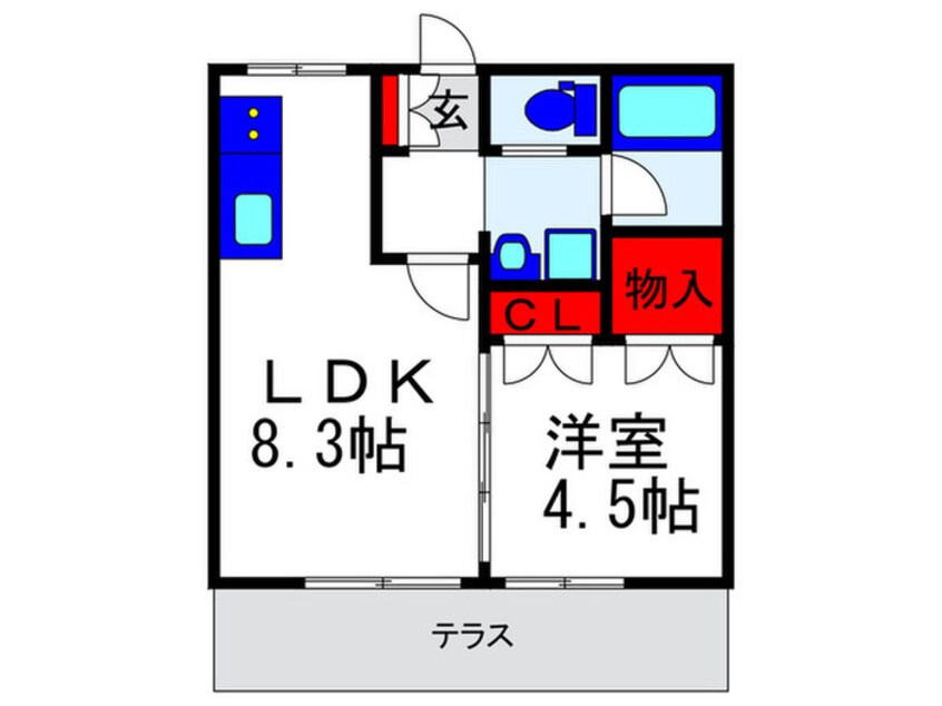 間取図 曽根グリーンハイツ