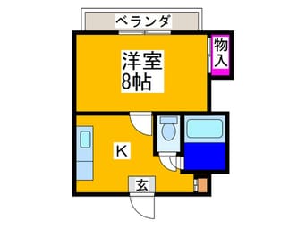 間取図 エレガントハイツ