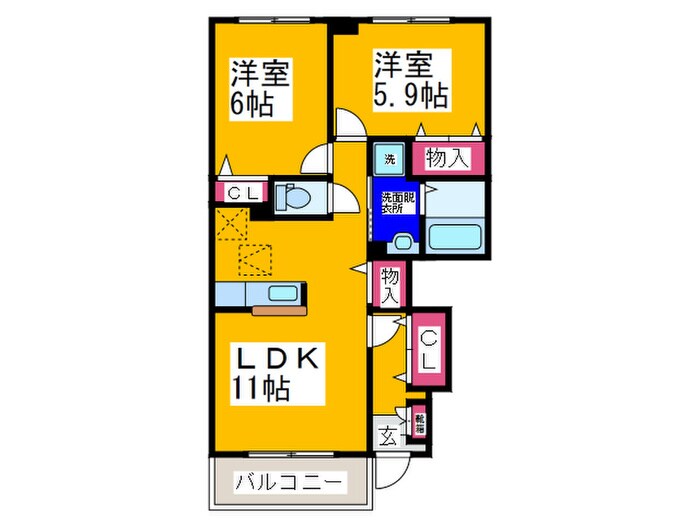 間取り図 ベラ　ビスタ